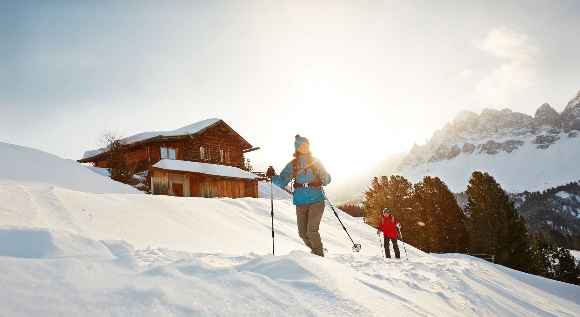 Winterurlaub Dolomiten Eggental Südtirol